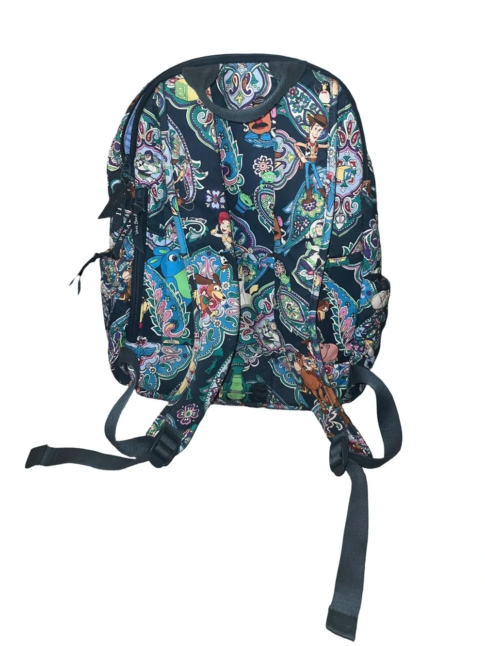 Vera Bradley Disney Pixar Toy Story Campus Backpack Andy's Room Large + read